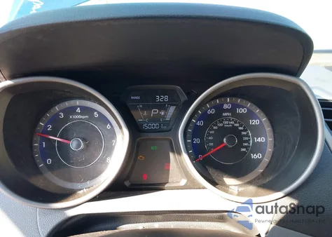 2016 Hyundai Elantra Se from USA, damaged, VIN KMHDH4AE5GU543502